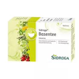 SIDROGA Wellness Base teafilter tasakok, 20X1,5 g