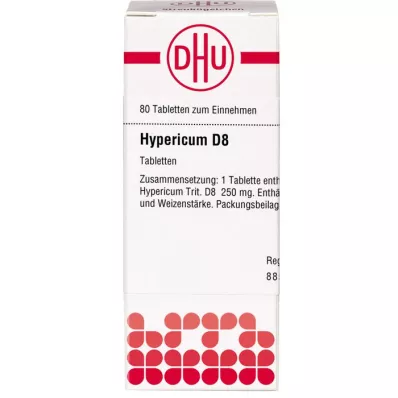 Hypericum D 8, 80 db