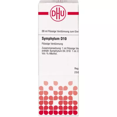 SYMPHYTUM D 10 Hígítás, 20 ml