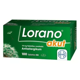 LORANO akut tabletta, 100 db