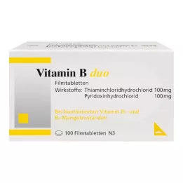 VITAMIN B DUO Filmtabletta, 100 db