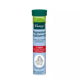 KNEIPP Magnézium+Kalcium pezsgőtabletta, 20 db