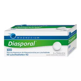 MAGNESIUM DIASPORAL 100 pasztilla, 50 db