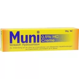 MUNI 0,5% HC Creme, 30 g
