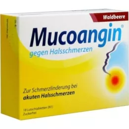 MUCOANGIN Waldberere 20 mg Lollipops, 18 db