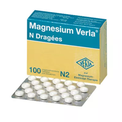 MAGNESIUM VERLA N Dragees, 10X100 St MAGNESIUM VERLA N Dragees, 10X100 St