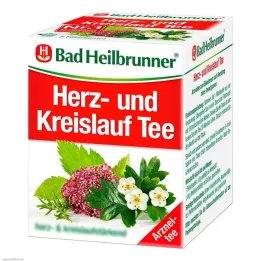 BAD HEILBRUNNER Szív- és keringési tea N Fbtl., 8X1,5 g