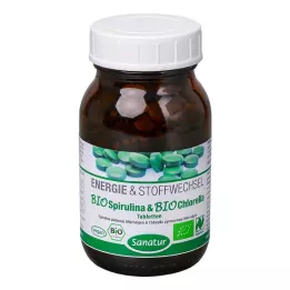 BIOSPIRULINA &amp; Biochlorella 2 az 1-ben tabletta, 250 db