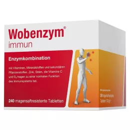 WOBENZYM immun gyomornedv-ellenálló tabletta, 240 db
