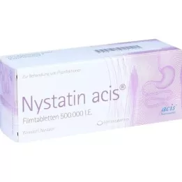 NYSTATIN ACIS film -bevonatú tabletták, 50 db