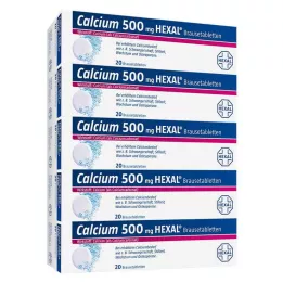 CALCIUM 500 HEXAL pezsgőtabletta, 100 db