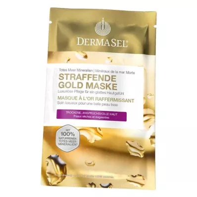 DERMASEL Maszk Gold EXCLUSIVE, 12 ml