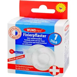 FIXIERPFLASTER 2,5 cmx5 m átlátszó, 1 db