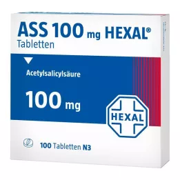 ASS 100 HEXAL Tabletta, 100 db