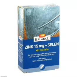 GEHE BALANCE Cink 15 mg + szelén kapszula, 60 db