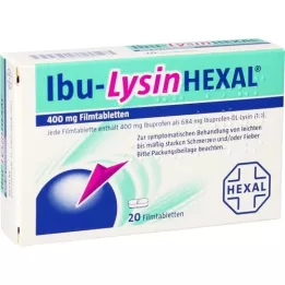 IBU-LYSINHEXAL Film -bevonatú tabletták, 20 db
