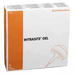 INTRASITE Gél hidrogél sebtisztító, 10X8 g