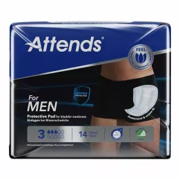ATTENDS A férfiak esetében 3, 14 db
