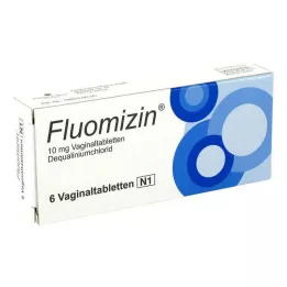 FLUOMIZIN 10 mg-os hüvelytabletta, 6 db