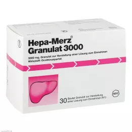 HEPA MERZ Granulátum 3000 zacskó, 30 db