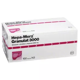HEPA MERZ Granulátum 3000 zacskó, 100 db