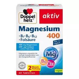 DOPPELHERZ Magnézium 400 mg tabletta, 60 db