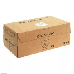 BD PLASTIPAK Spray 50 ml Luer Lok központi, 60X50 ml