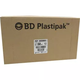 BD PLASTIPAK Spr.50 ml Luer excenter, 60X50 ml