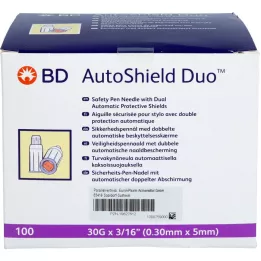 BD AUTOSHIELD Duo biztonsági toll tűk 5 mm, 100 db