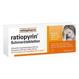 RATIOPYRIN Fájdalomcsillapítók, 20 db