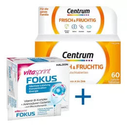 CENTRUM friss &amp; gyümölcsös pasztilla, 60 db
