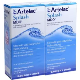 ARTELAC Splash MDO szemcseppek, 2x15 ml