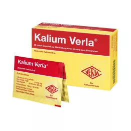 KALIUM VERLA Granulátum zacskó, 20 db