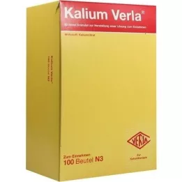 KALIUM VERLA Granulat Btl., 100 db