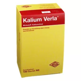 KALIUM VERLA Granulátum zacskó, 100 db