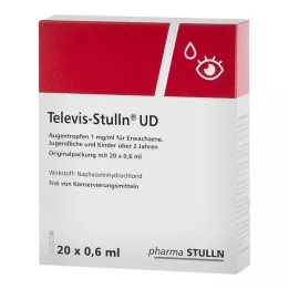 TELEVIS Stulln UD Szemcsepp, 20X0,6 ml