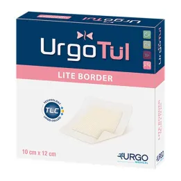 Urgotül Lite Border 10x12 cm-es kötszer, 10 db