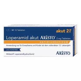 LOPERAMID akut Aristo 2 mg tabletta, 10 db