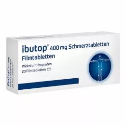 IBUTOP 400 mg-os fájdalomcsillapító filmtabletta, 20 db