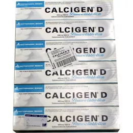 CALCIGEN D 600 mg/400 I.E. pezsgőtabletta, 120 db