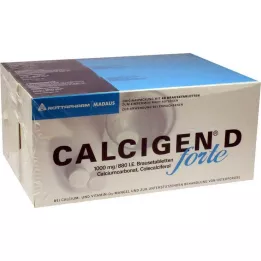 CALCIGEN D forte 1000 mg/880 I.E. pezsgőtabletta, 120 db