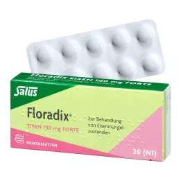 FLORADIX Iron 100 mg forte filmtabletta, 20 db