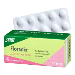 FLORADIX Iron 100 mg forte filmtabletta, 50 db