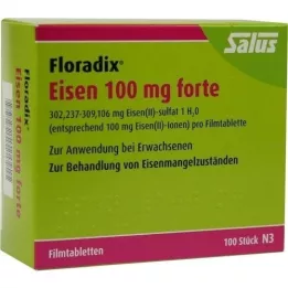 FLORADIX Vas 100 mg Forte Film -bevonatú tabletta, 100 db