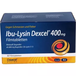 IBU-LYSIN Dexcel 400 mg film -bevonatú tabletták, 50 db
