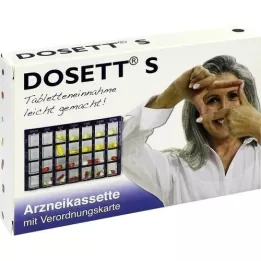 DOSETT S Pharmaceutical Cazsette Blue, 1 db