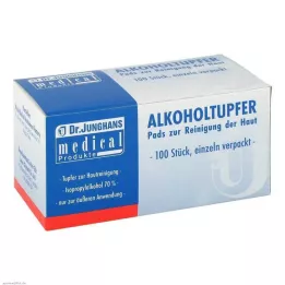 ALKOHOLTUPFER 3x6 cm steril, 100 db