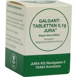 GALGANTTABLETTEN 0,1 G Jura, 100 db