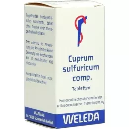 CUPRUM SULFURICUM tábla, 100 db