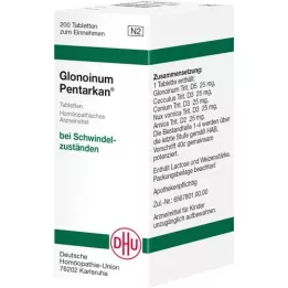GLONOINUM PENTARKAN tabletták, 200 db